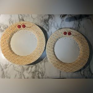 ONEIDA Kitchen: Ice Cream cone dessert 8” plates